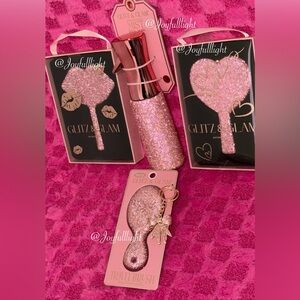 NEW Glitz & Glam Pink Sparkle Beauty Bundle